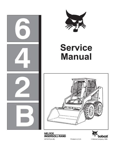 bobcat skid steer 642 manual|bobcat 642b manual pdf.